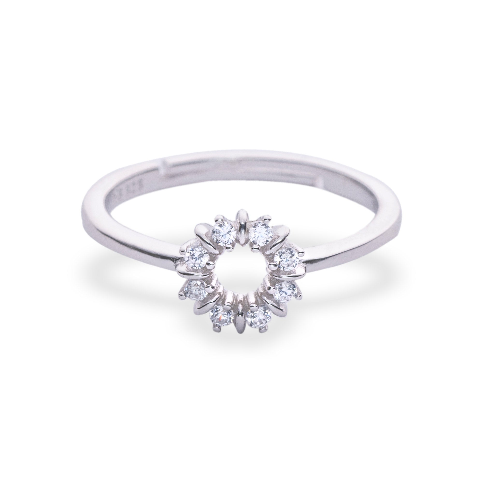 Silver Petal Ring - LIORA - 925 Silver Jewellery