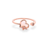 Rose Gold Passionate Love Ring - LIORA - 925 Silver Jewellery