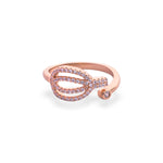 Exquisite Rose Gold Ring - LIORA - 925 Silver Jewellery