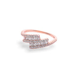 Elegant Rose Gold Ring - LIORA - 925 Silver Jewellery