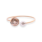 Evil Eye Cuff Bracelet - LIORA - 925 Silver Jewellery