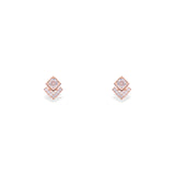 Rose Gold Dainty Elegant Studs - LIORA - 925 Silver Jewellery