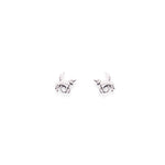 Silver Unicorn Studs - LIORA - 925 Silver Jewellery