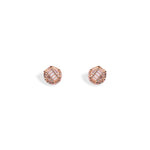 Rose Gold Crown Studs - LIORA - 925 Silver Jewellery