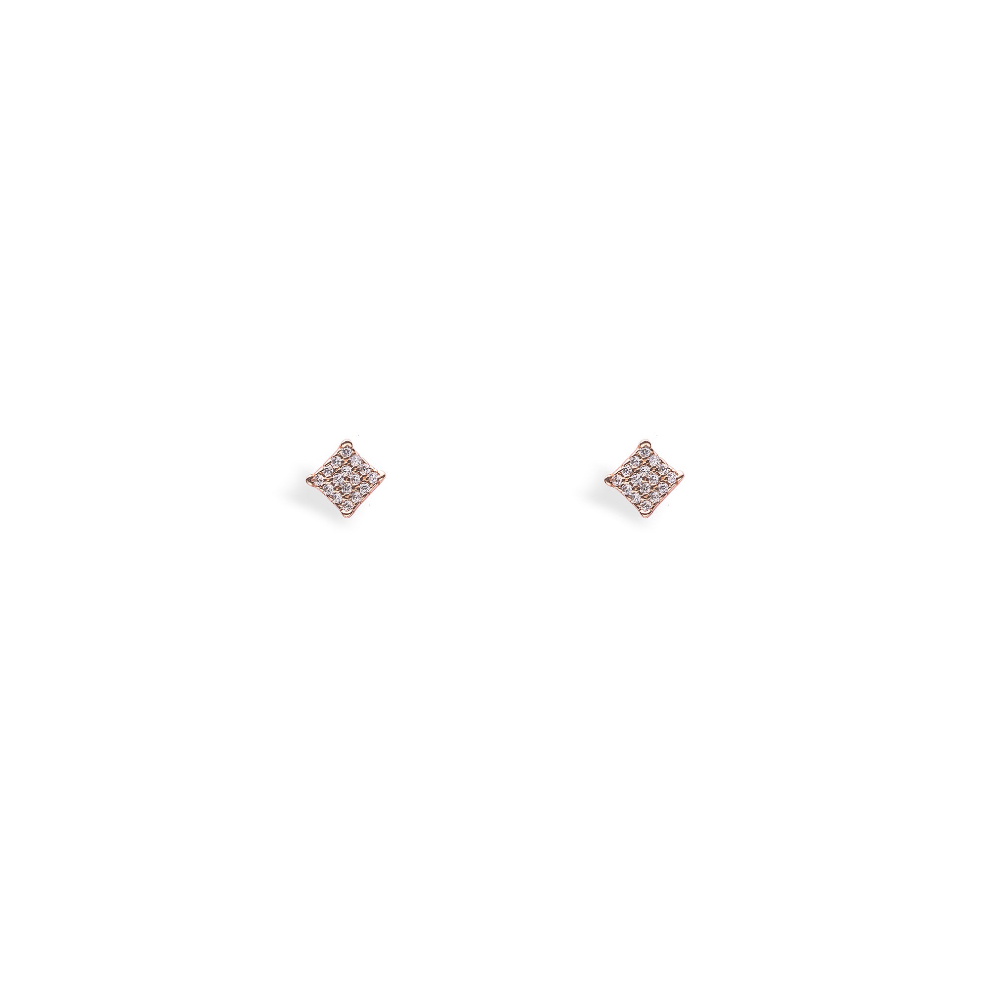 Mini Cubic Diamond Studs - LIORA - 925 Silver Jewellery