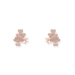 Triple Flower Earring - LIORA - 925 Silver Jewellery