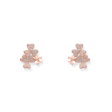 Triple Flower Earring - LIORA - 925 Silver Jewellery