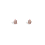 Radiant Oval Studs - LIORA - 925 Silver Jewellery