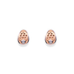 Designer Rose Gold Earrings - LIORA - 925 Silver Jewellery