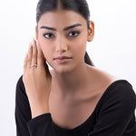 Silver Zig Zag Ring - LIORA - 925 Silver Jewellery