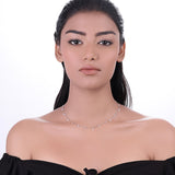 Silver Queens Necklace - LIORA - 925 Silver Jewellery