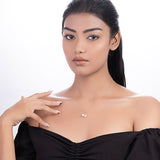 Rose Gold Star And Pearl Necklace - LIORA - 925 Silver Jewellery