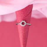 Silver Petal Ring - LIORA - 925 Silver Jewellery