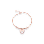 Angel Charms Rose Gold Bracelet - LIORA - 925 Silver Jewellery