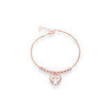 Angel Charms Rose Gold Bracelet - LIORA - 925 Silver Jewellery