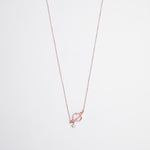 Sterling Silver Rose Gold Plated Celestial Cosmos Necklace - LIORA - 925 Silver Jewellery