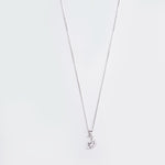 Sterling Silver Moon & Star Symphony Necklace - LIORA - 925 Silver Jewellery