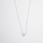 Silver Pearl Motif Necklace - LIORA - 925 Silver Jewellery