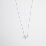 Silver Pearl Motif Necklace - LIORA - 925 Silver Jewellery