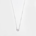 Silver Sparkling Infinity Heart Necklace - LIORA - 925 Silver Jewellery